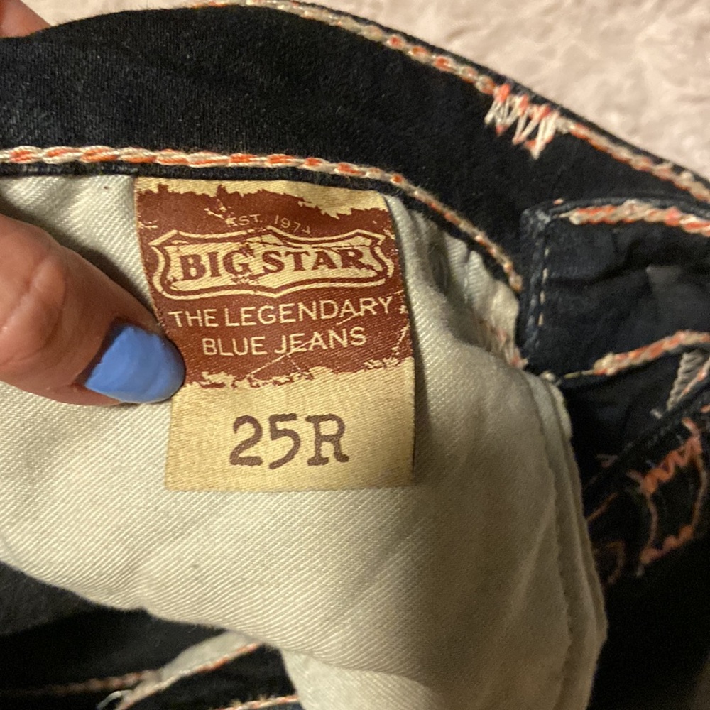 Big Star dark blue Jean, like new, worn once - Picture 5 of 5